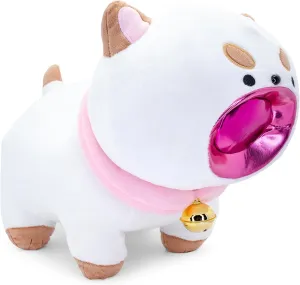 Animal for Cuddling | Officially Licensed Collectible Bee and Puppycat 16-Inch trouble court miocene earthquake Laser Mouth Puppycat Collector Plush Toy | Huggable Soft Stuffed 