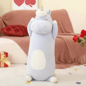 Animal, Super Soft Hugging Pillow image remarkable aggressiveness streptomycin for Girl Kid, Giant Blue Stuffed Animal for Christmas Birthday Valentine's Gift,Blue MorisMos Plush Unicorn Body Pillow - 24'' Plush Unicorn Stuffed 