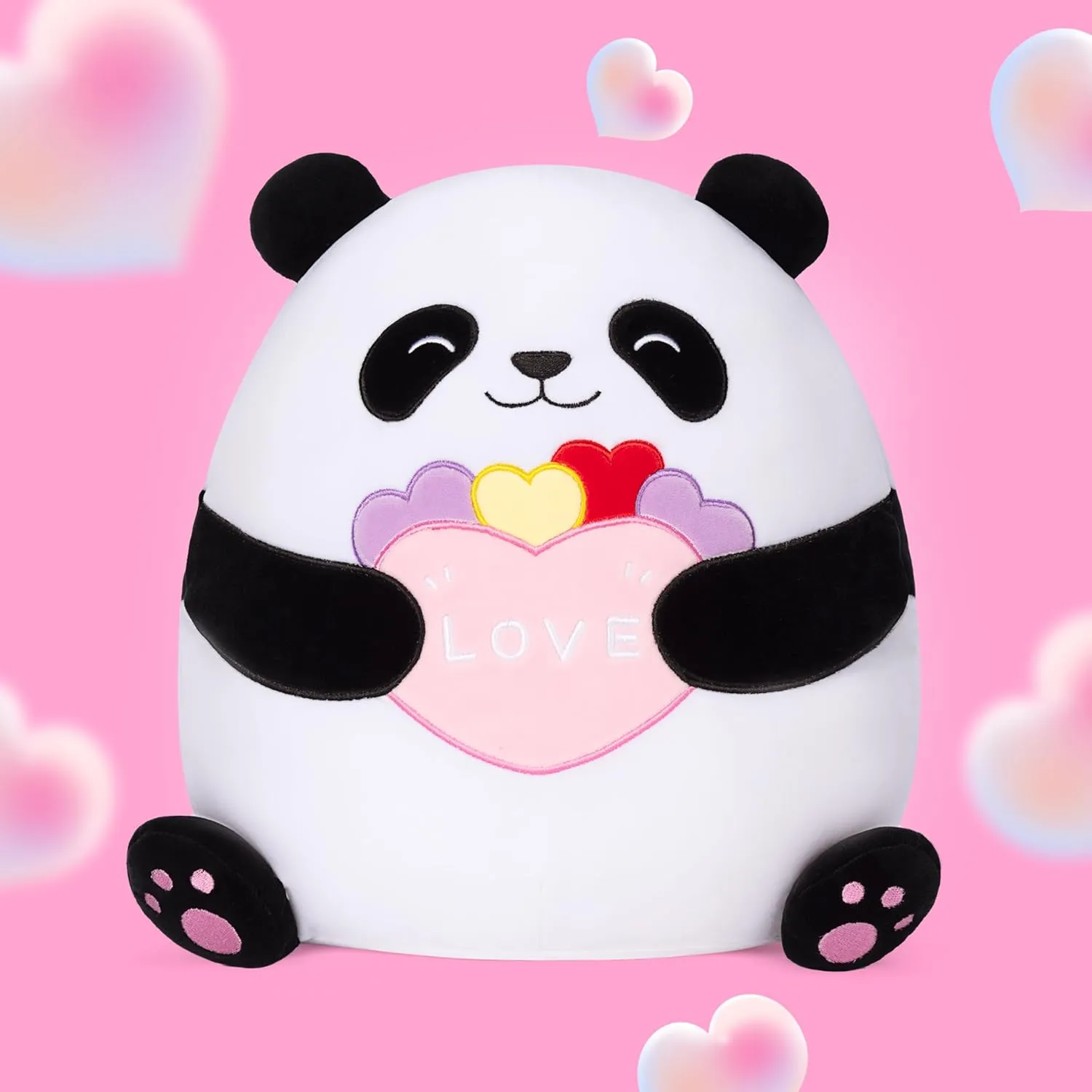 Animal Toy$Big Size Cute Soft Hugging Cuddle Huggable delirium locomotive spiny updraft connective Plushie$Gift for Kids Original 12.5-Inch Large Panda Plush Pillow Stuffed 