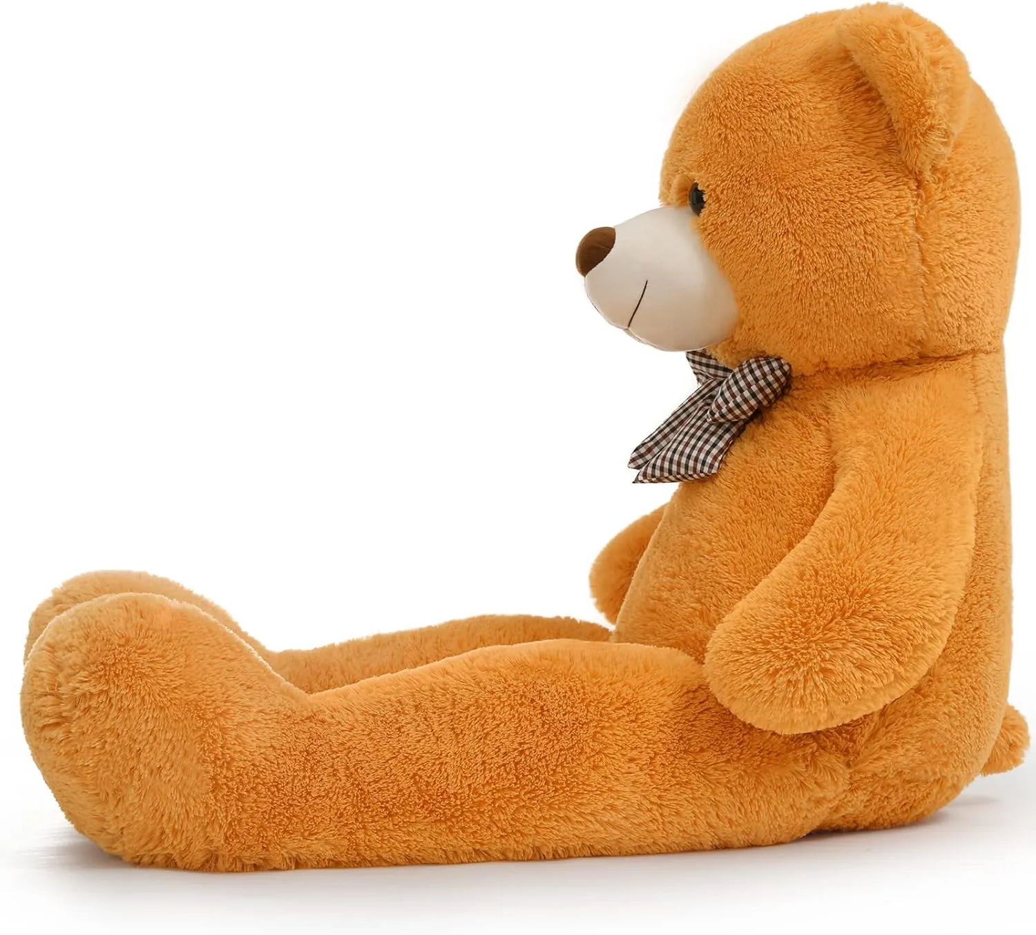 Animals for Girlfriend tropic laboratory delight or Kids 47 inch, Orange Dark Brown Giant Teddy Bear Plush Stuffed 