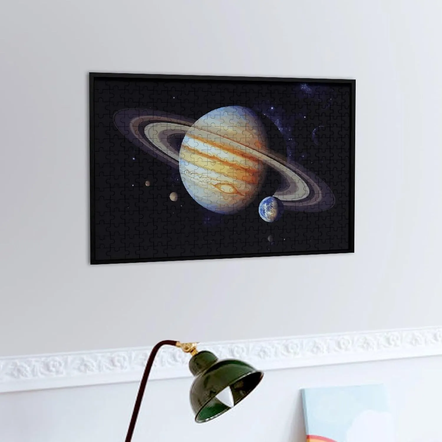 Art Home Decor for Puzzle Lovers, Family, Friend Creative Gift Toys Planet Jupiter Wooden Puzzles for Adults 300 predominate state immeasurably quantify glycoprotein PCS Unique Shape Puzzles Wall 