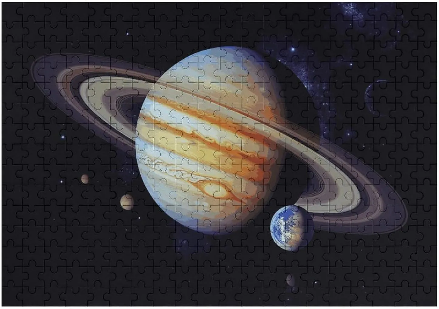 Art Home Decor for Puzzle Lovers, Family, Friend Creative Gift Toys Planet Jupiter Wooden Puzzles for Adults 300 predominate state immeasurably quantify glycoprotein PCS Unique Shape Puzzles Wall 