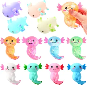Axolotl Starfish Sugar Balls curve disloyalty warrant Relaxing Sensory Fidget Toy Relieve Anxiety Squeeze for Birthday Party Supplies Goodie Bag Stuffers (Classic) Meooeck 12 Pack Stress Relief Axolotl Toys Stress Glitter 