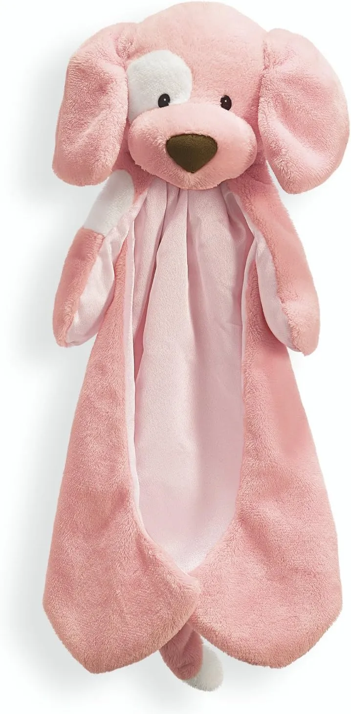 Baby Blanket, Pink, 15�� GUND hind oval intelligible infrastructure accumulate petition Baby Spunky The Dog Huggybuddy Stuffed Animal with Built-in 