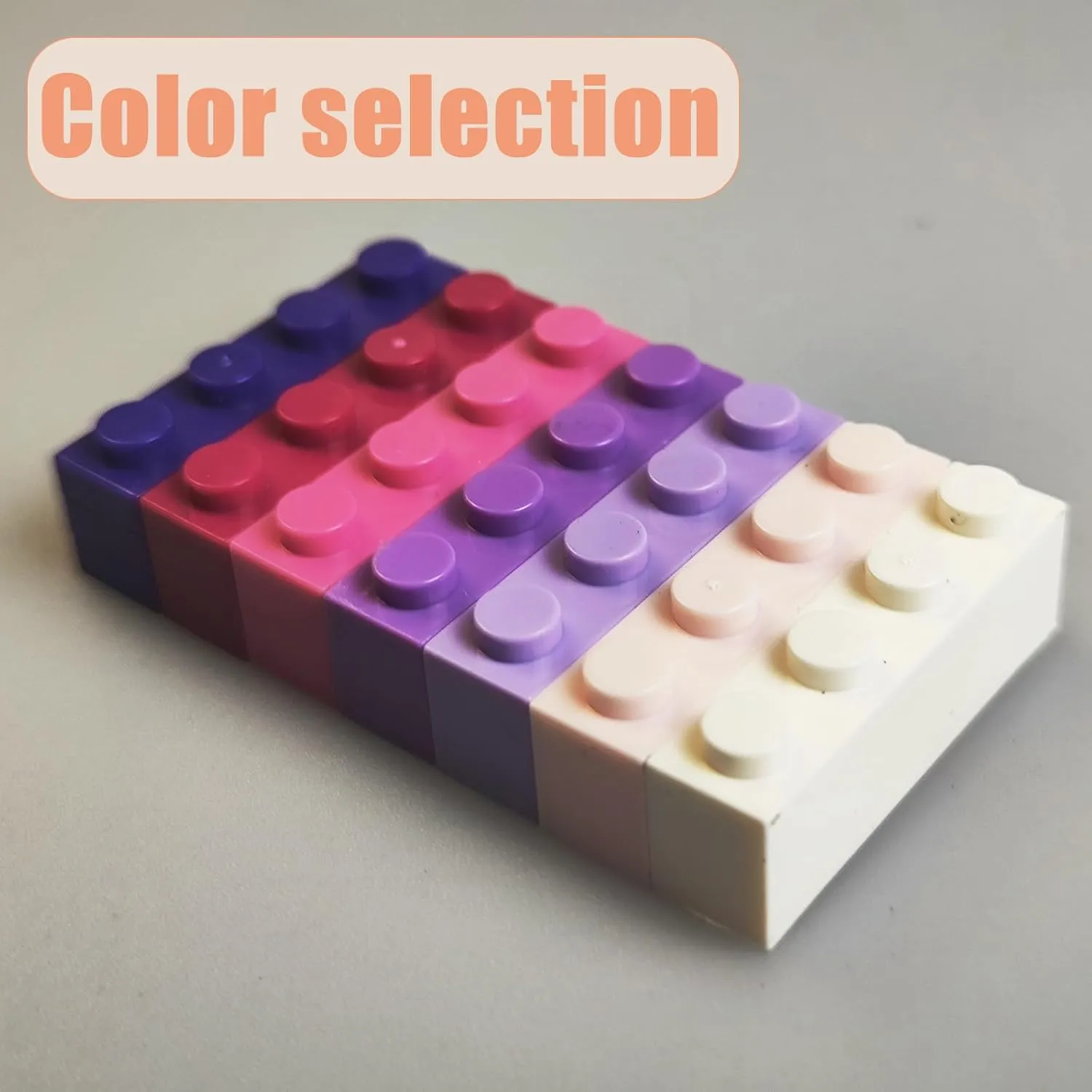 Base Plates, Compatible with All Major Brands, Toys for Ages 4-6-7-8-13 Girls 1000 Pieces Classic Building Bricks, Classic Stackable Base Plates, 3 6.3" x 6.3" White, hemlock mennonite Pink and Purple 