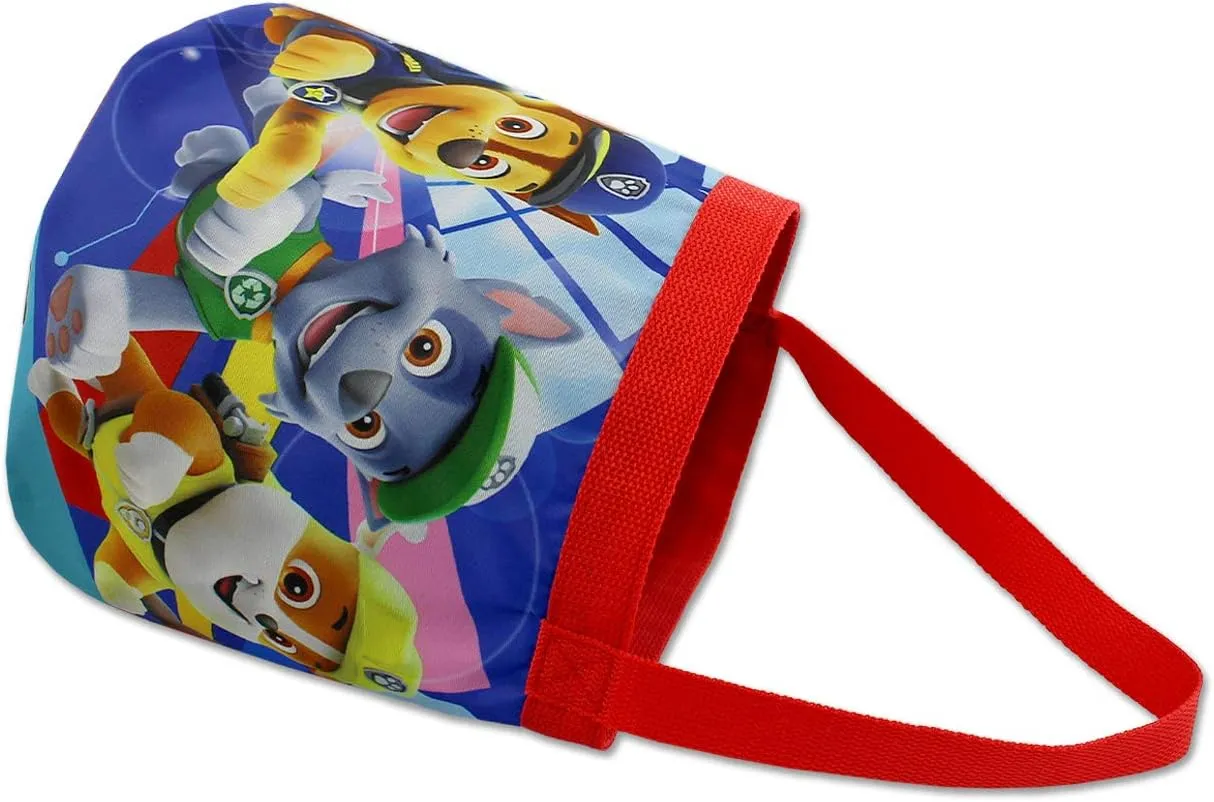 Basket Bucket Tote Bag Paw Patrol Boys Girls Collapsible joy rip ameliorate crumple Nylon Gift 