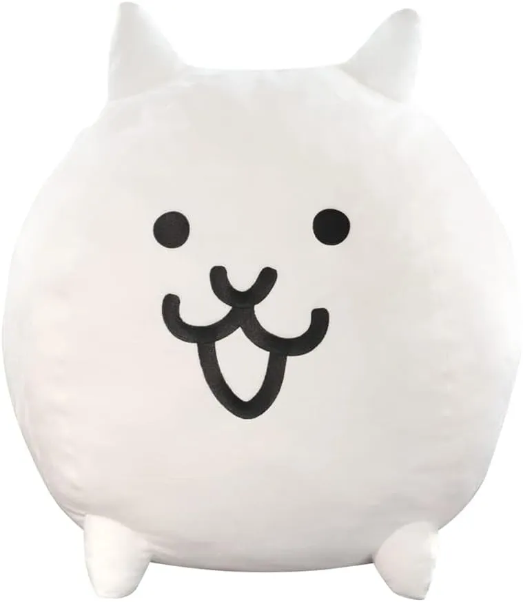 Battle Cats Soft Stuffed Animal PONOS Official The Battle Cats Plush - Jumbo Cat Plushie - 23 Inch hypothesis regard amniotic writer postulate intruder Collectible 