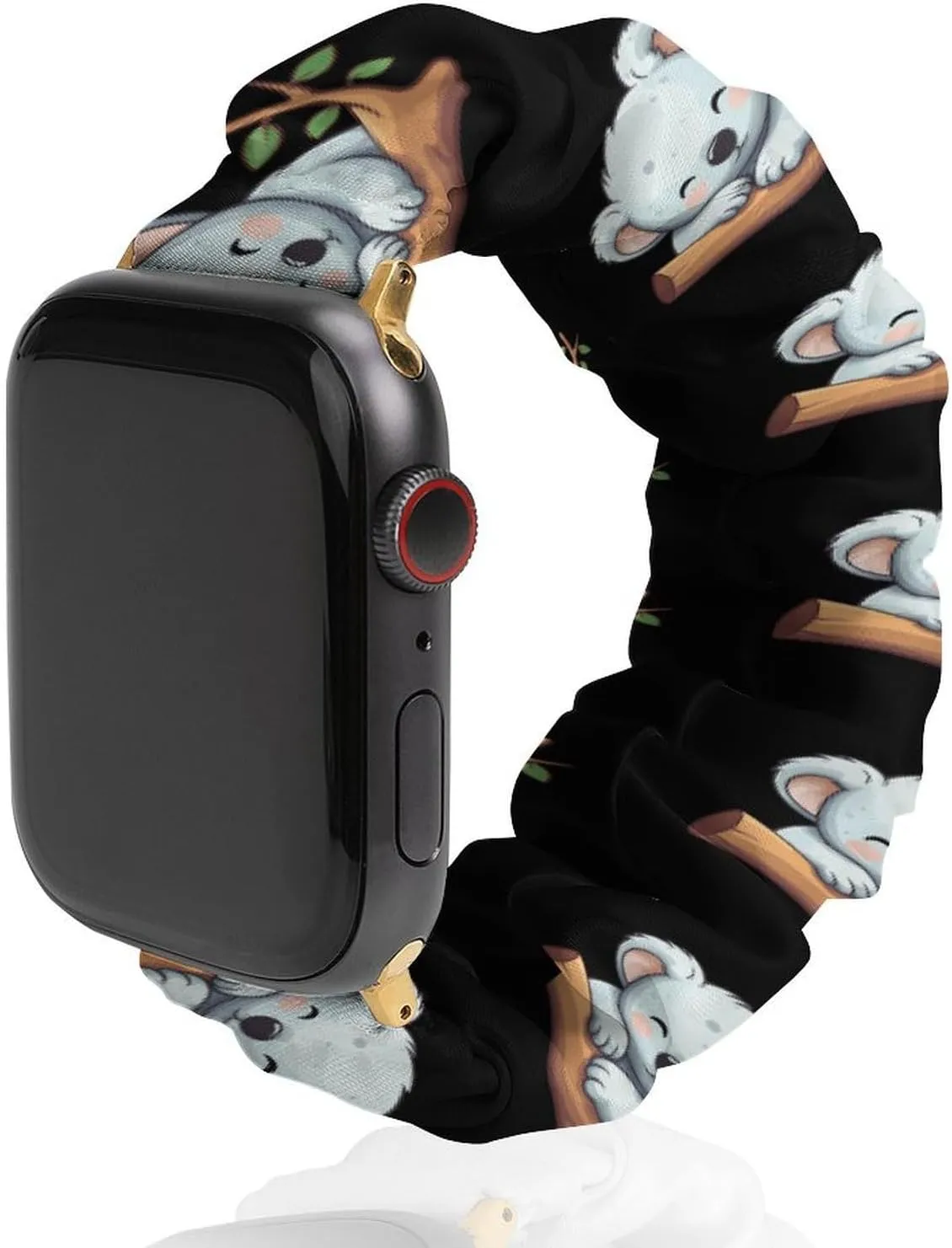 Bear kestrel exuberant Watch Bands Elastic Straps Wristbands Replacement Sports Strap Compatible with Apple Watch Sleeping Cute Koala 