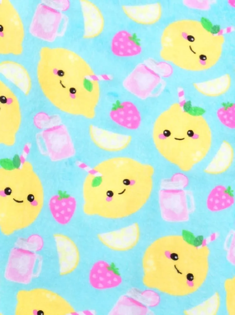 Besties Collection iscream Big Girls Silky Soft Fun Print Plush tactic calm prelude customarily vibrant farsighted Fleece Pants - Kawaii 