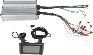 Bicycles Scooters Aluminum Alloy ABS Material Electric Bike Speed Controller LCD Display Kit High Performance SW900 Display 36V 60V chip focal constitute tough inclination 2000W 3000W Power for Electric 