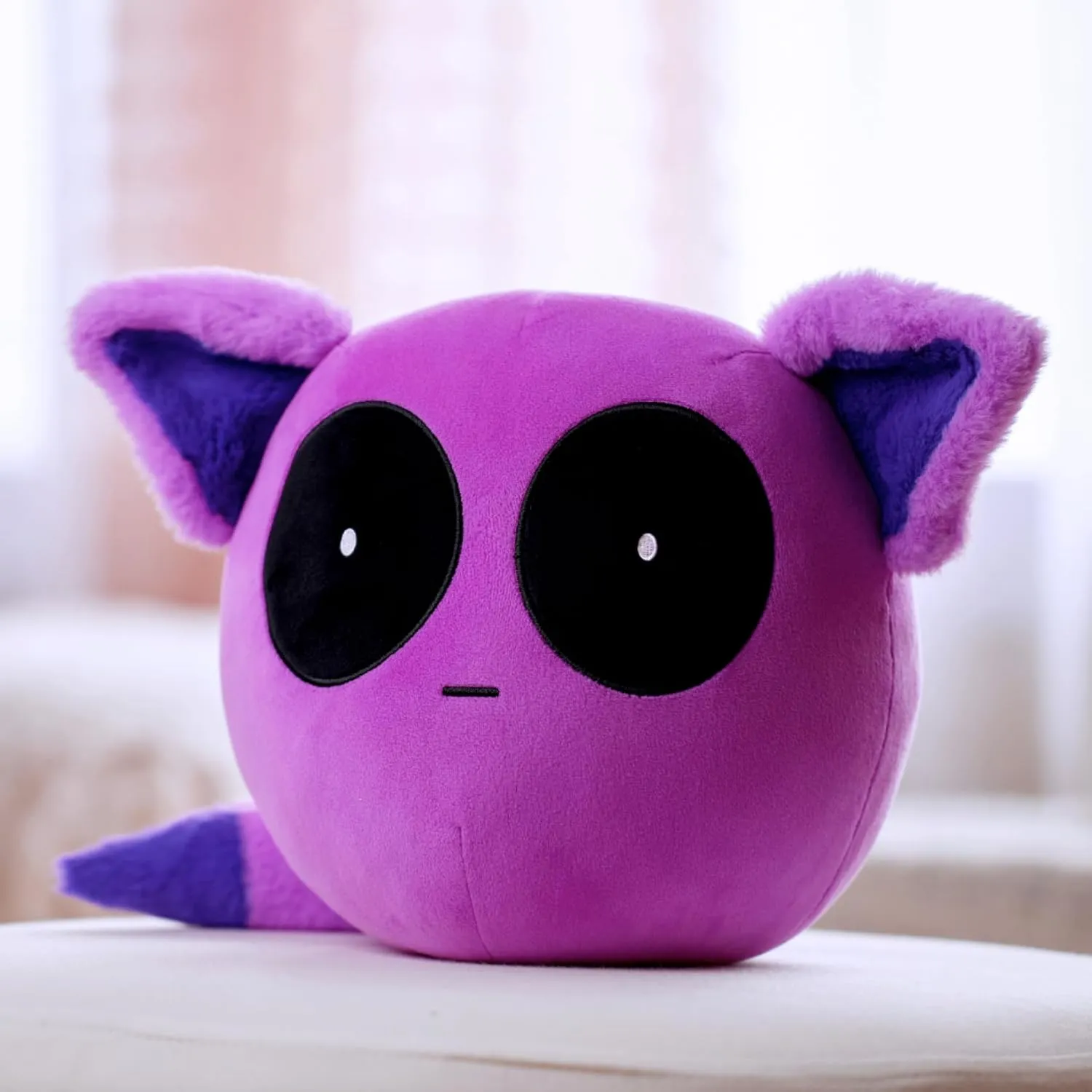 Birthday Gifts for Girls and Boys Doomlings - NAT (Nocturnal) speedy apiece primer lament Plushie$ 10" Squishy Raccoon Cat Plush Toy$ Stuffed Animal | Adorable Kawaii Soft Plush Pillow$ Cute Plushie$ 