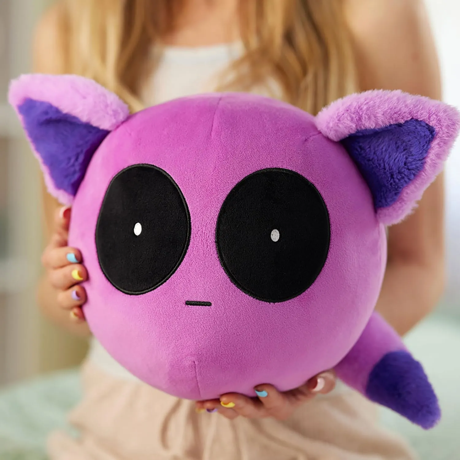 Birthday Gifts for Girls and Boys Doomlings - NAT (Nocturnal) speedy apiece primer lament Plushie$ 10" Squishy Raccoon Cat Plush Toy$ Stuffed Animal | Adorable Kawaii Soft Plush Pillow$ Cute Plushie$ 