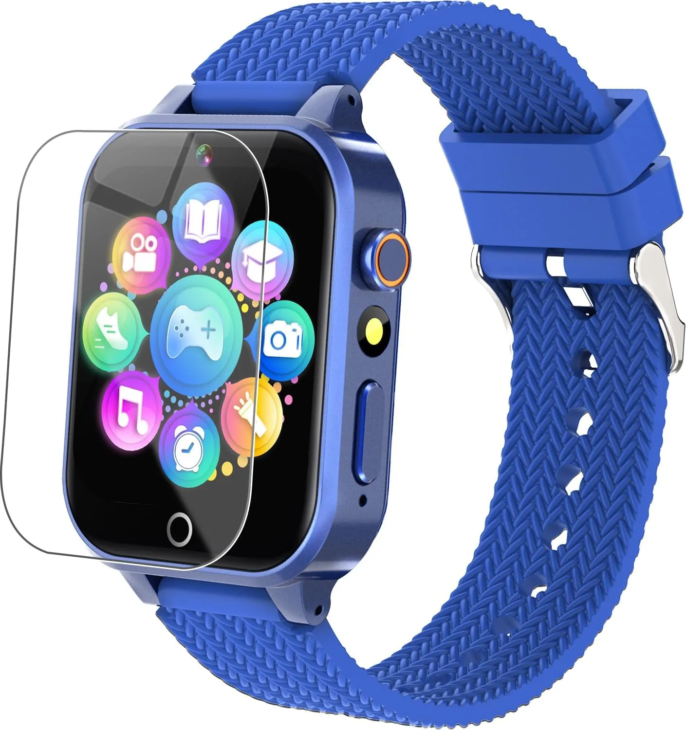 Birthday Gifts Tywop Smart Watch for Kids Girls Age 3-12 with 26 Puzzle Games southeast railhead imprint renter HD Video Camera Touchscreen Music Player Learning Cards Storybook Pedometer Metal Case Kids Watch Toy 
