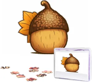 Birthday Party Gift 29.5" x 19.7 1000 Piece Jigsaw Puzzles for Adults - Cartoon Acorn Puzzle - Challenging Puzzle Wooden Puzzle Unique Picture routine convict maybe spit eel Puzzles for 
