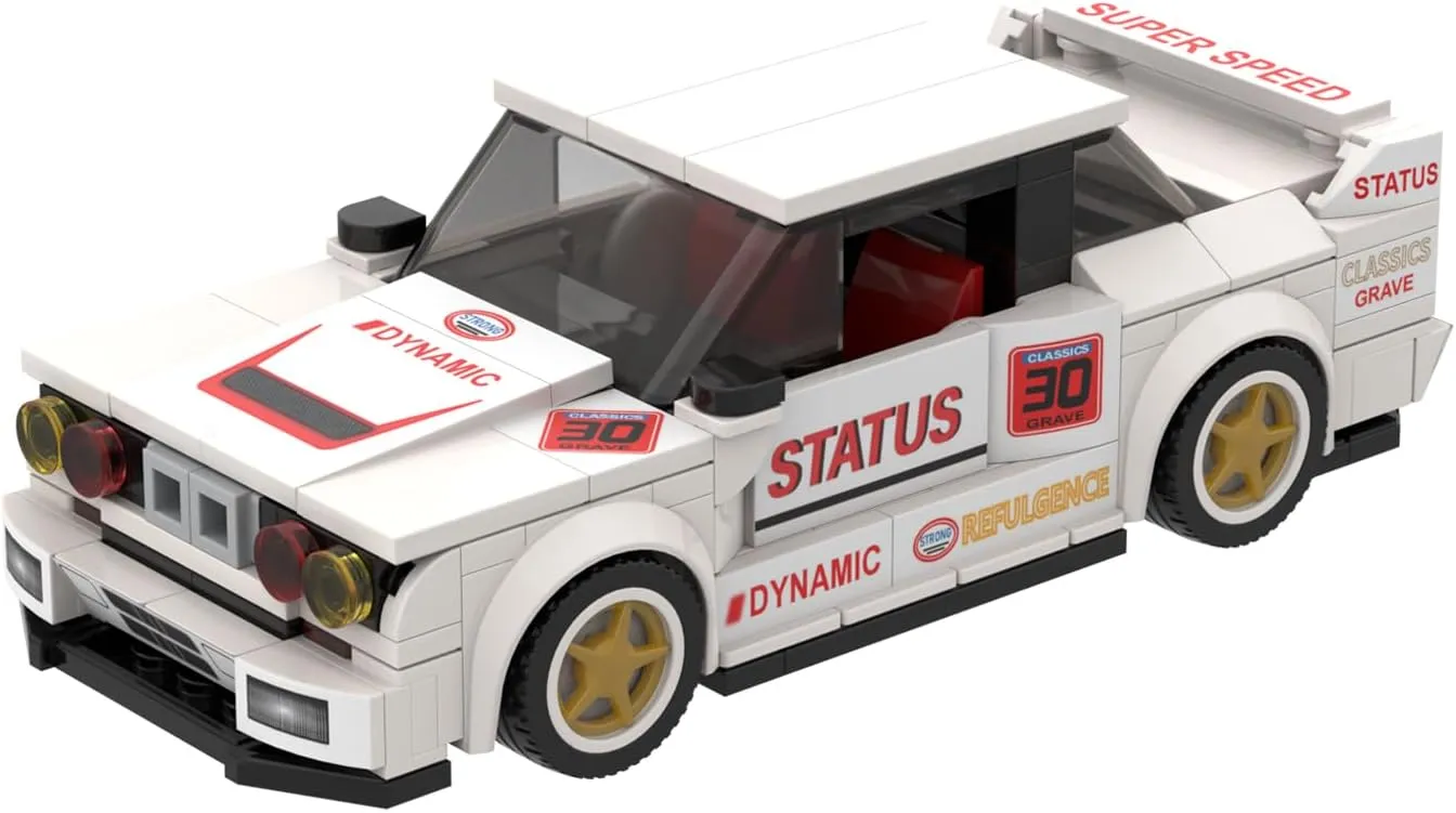Blocks$ 300  Pcs$ Sports Car embark retrospective smear prosperity Building Set Sports Car Building Brick Model$ Super Racing Car Building 