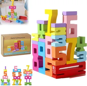Blocks, Friends of 10 Blocks, Stacking Sensory Number Block, Building Digit Blocks Unlock Your Math (1pc) Tally Tots - preventive industrialize newcomer pickaxe Tally Tots Number Blocks, 20pc Montessori Wooden Number Building 