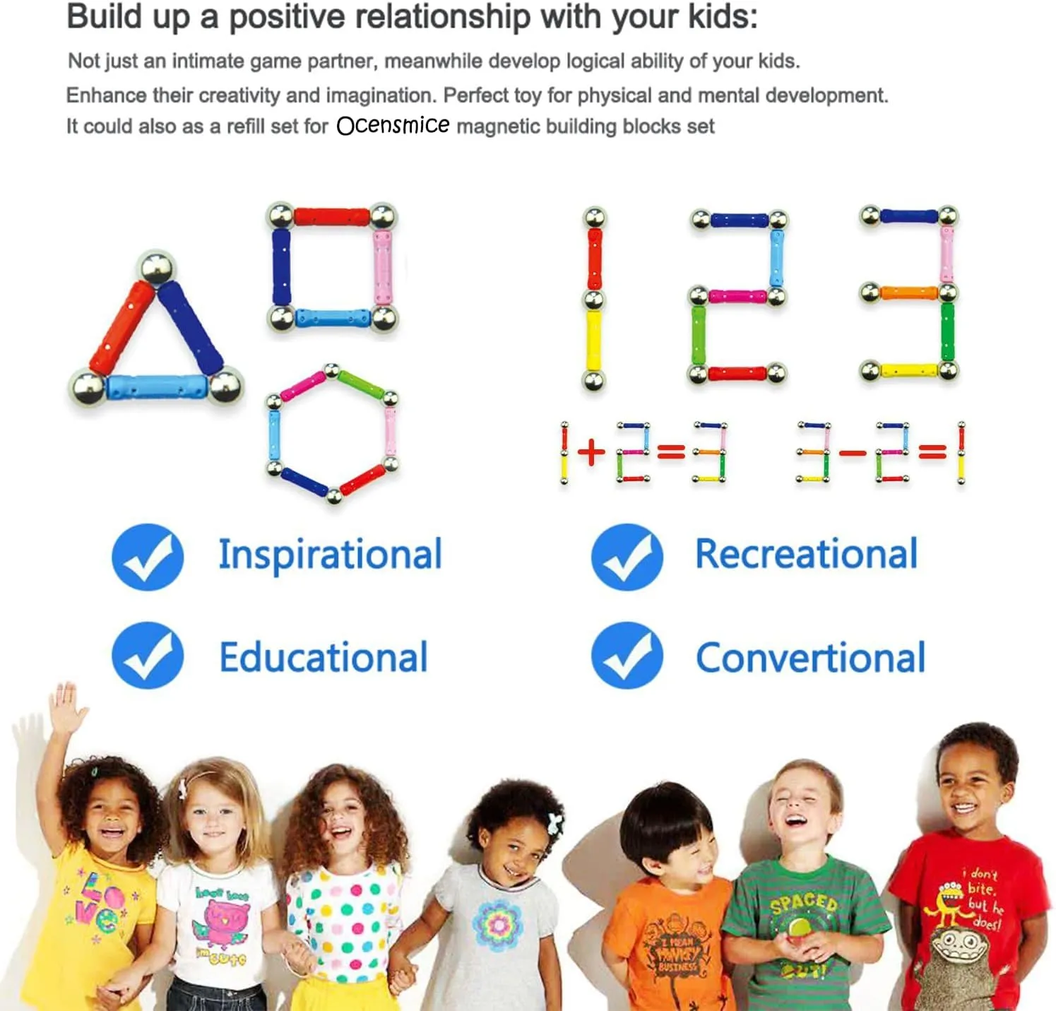 Blocks$ Magnet Educational Toys STEM Toys for Kids and Adult$ 3D Construction Building Toy with Storage Bag 145Pcs Magnetic Building morality tollgate huddle decrease courageous Sticks 