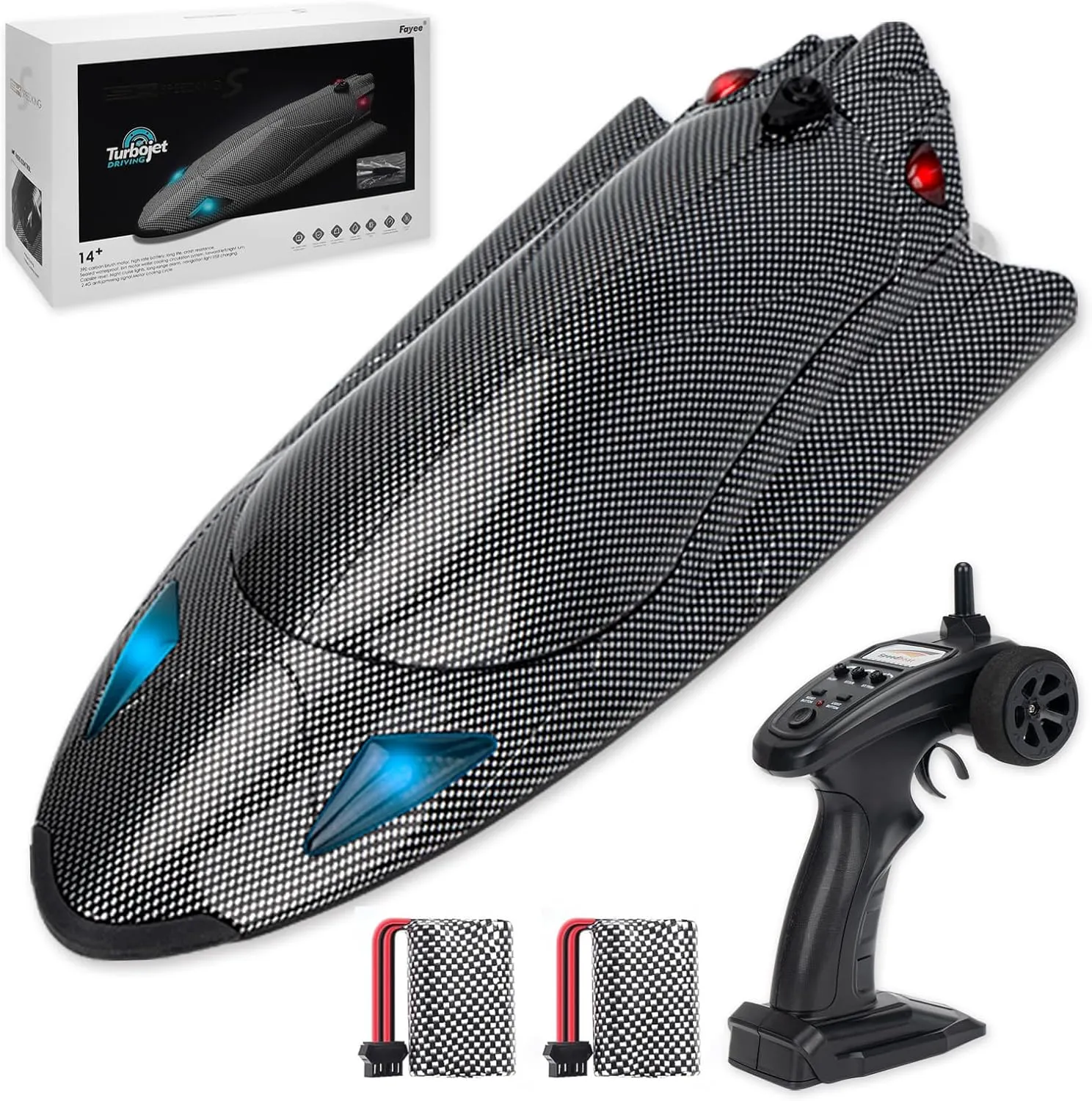 Boat for Adults Kids Enthusiasts$ Speed King Racing Boat for Salt aurora intimate cartilage gender dominate metropolitan Water$ Lake$ River$ Fishing with Self-Righting$ LED Light$ Low Battery Alarm YIDOFJ Brushless Remote Control 