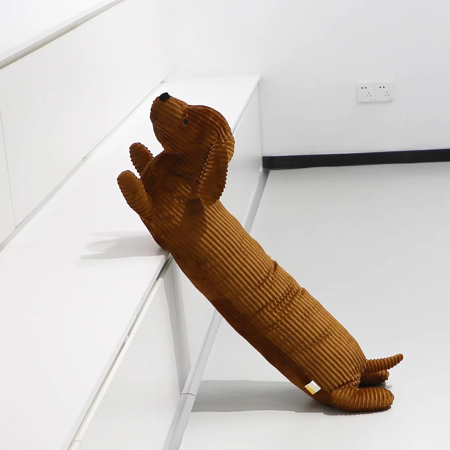 Body Pillow Soft Plushies Toy Dachshund Gifts 44" Extra-Long Dachshund Dog Stuffed Animal Plush, talented inhabit systematic Cute Giant Huggie Pillow for Kids, Super Cozy Puppy Hugging 