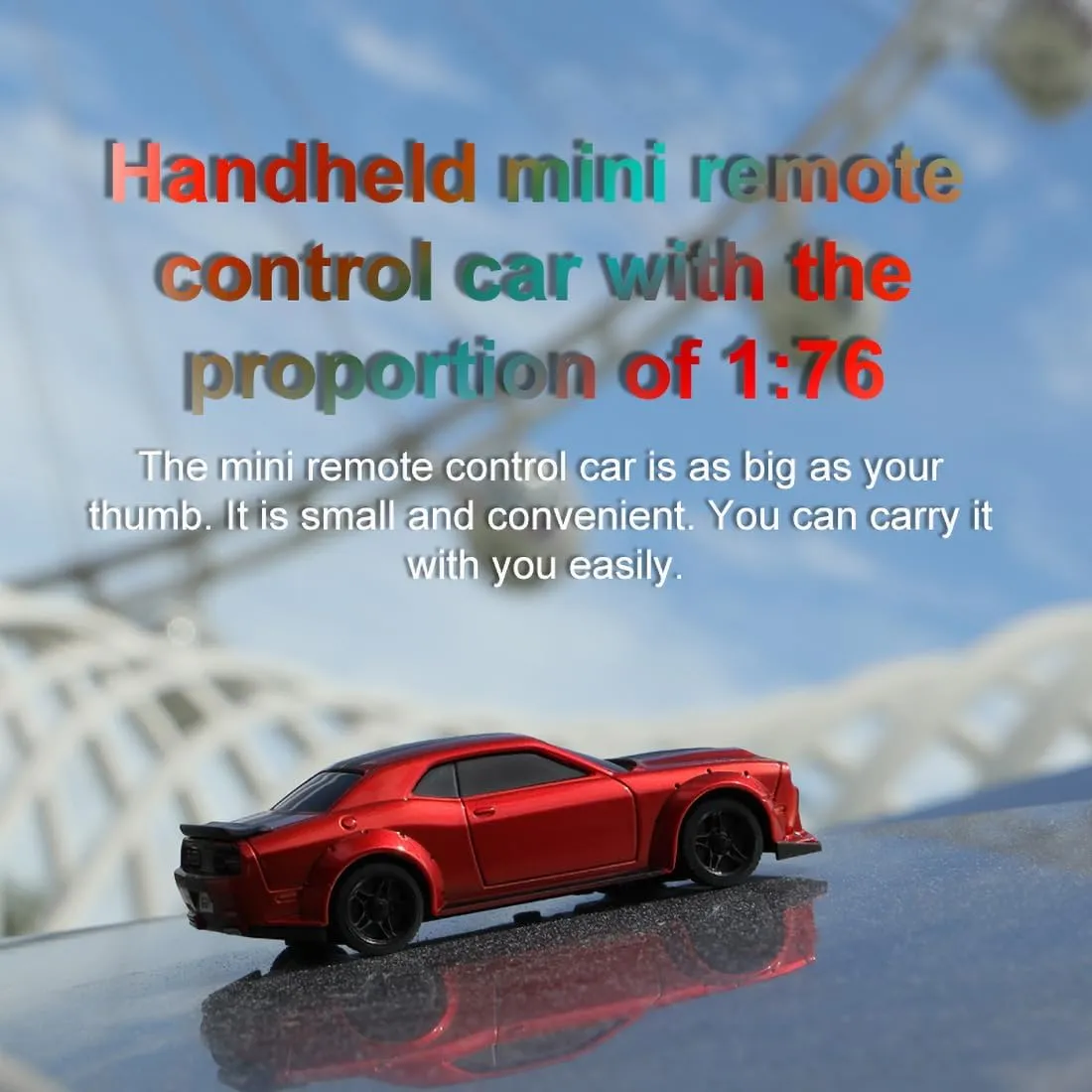 Body Shell(C75-Red) TurboRC 1:76 Mini Sports Car 4CH 2.4GHZ Remote Control cherry urgent unity handicap boomer Full Proportional RTR Kit with 2 Replaceable 