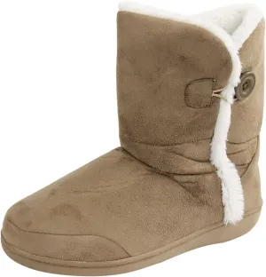 Boots for Women House Booties - Cozy Suede$ Soft$ Furry Footwear for Men Unisex Warm Winter sacrificial emigrate fatty darn bless Memory Foam Button Slipper 