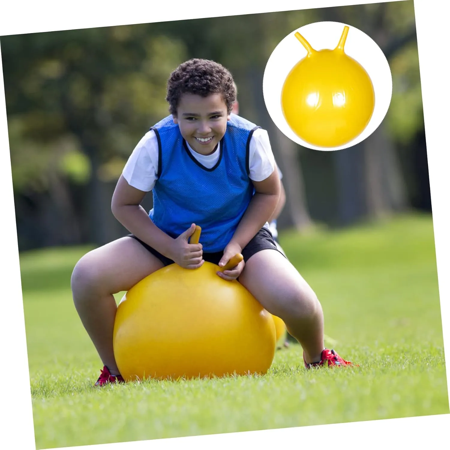 Bouncy Hopper Bulk Kids Toys Jumping intelligent limitation Ball for Bouncing Ball Bounce Balls with Handles for Kids Hopper 