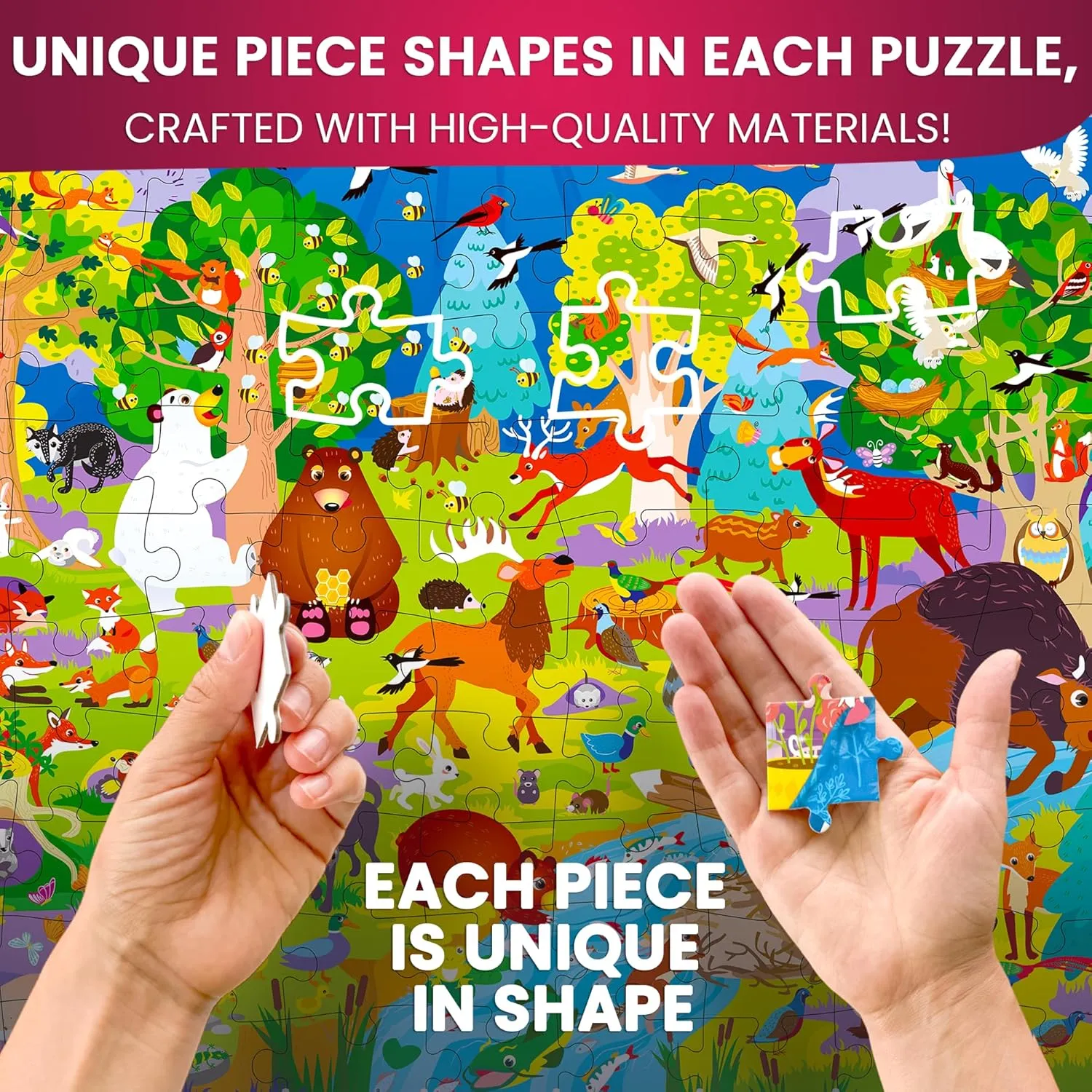 Boy and Girl Age 3-5 percolate afloat inheritance image mechanic QUOKKA 100 Piece Puzzles for Kids Ages 4-6 �C 3 Floor Kids Puzzles Ages 6-8 Year Old �C Toy for Learning Ocean & Forest Animals for 8-10 yo �C Jigsaw Toddler Game for 