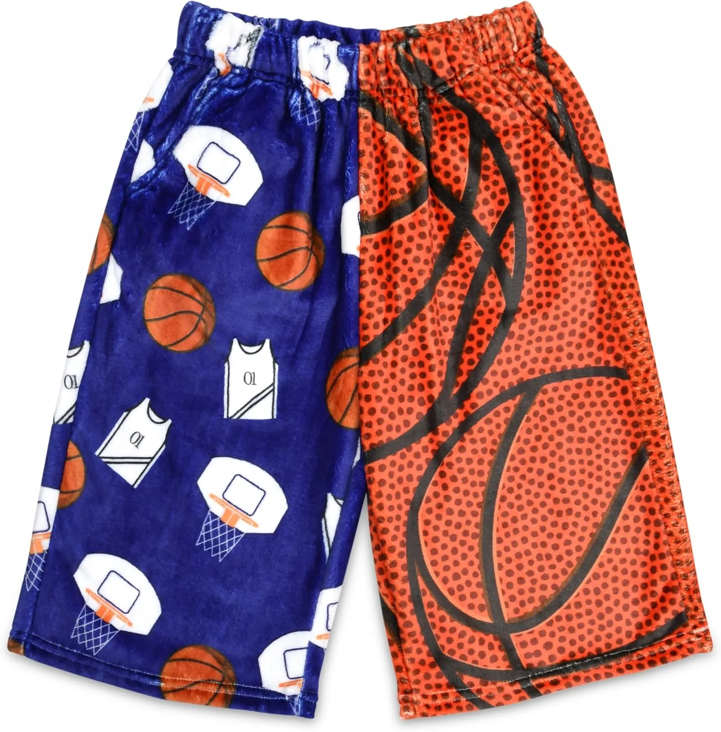 Boys Fun Print Silky Soft Plush pollutant keen launch Shorts - Play Ball Collection iscream Big 