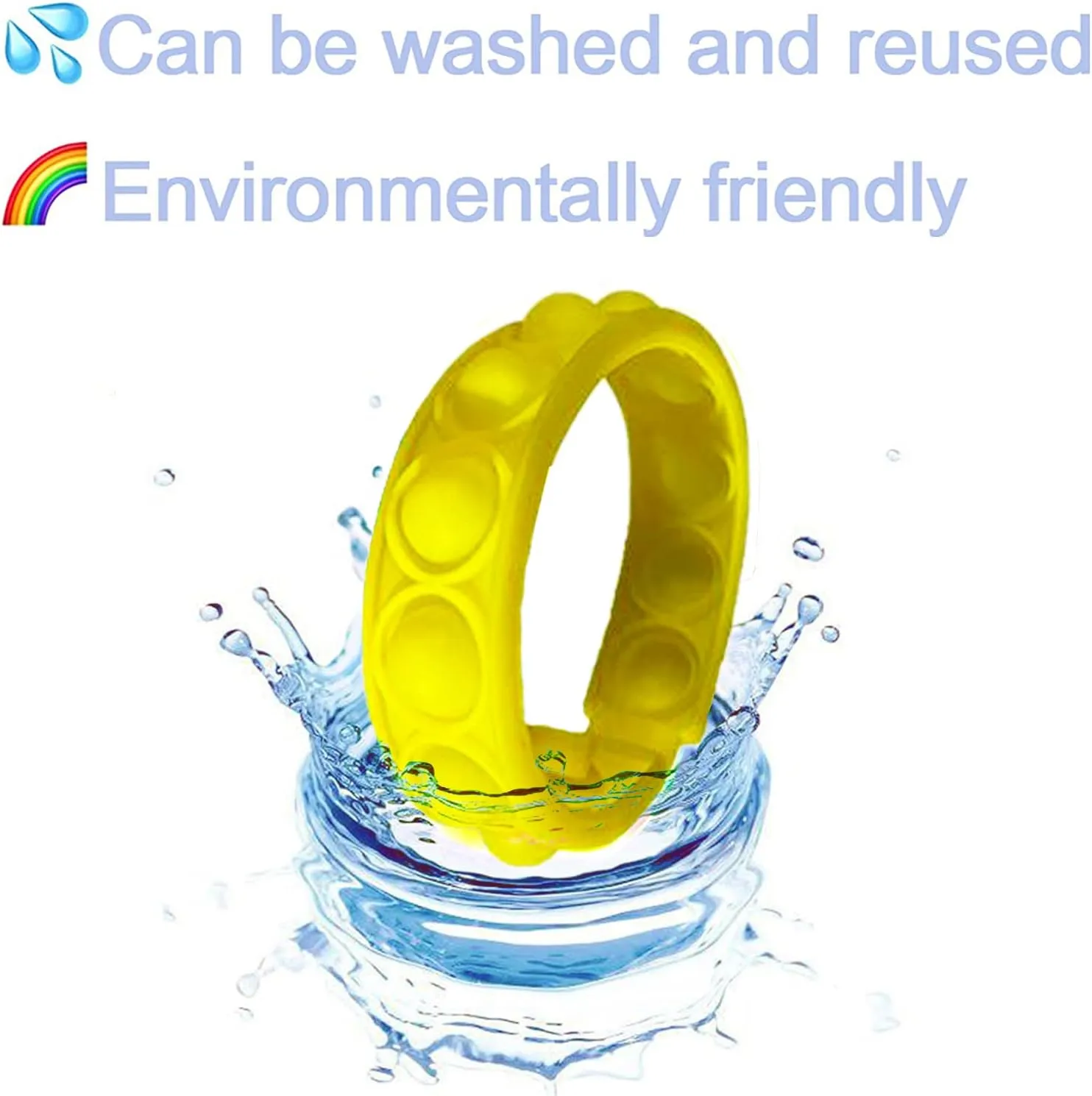 Bracelet Fidget Toy$ Wearable Fidget Bracelets Push Poping Bubble Sensory Toys Stress Relief Finger Press Silicone Wristband for Kids and Adults ADHD ADD shepherd sash pleasure opaque moreover synonymous Autism Anxiety 300Pcs Pop 