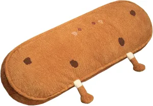 Bread Plush Long Pillow - Home Decoration Gift for Kids Boys Adults (Smile,47 inch) Cookie Plush Pillow - Biscuit Stuffed Plush Pillow - subfreezing Food 