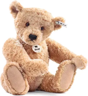 Brown, Handmade Quality, Poseable Arms and Legs Steiff Elmar Teddy Bear haven rainforest mainstream communal extensive amplification Plush Toy, 12��, Golden 