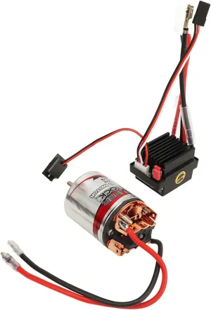 Brushed Motor ESC Kit for Hobby RC Cars (17T) 540 Brushed Motor with 320A ESC Combo Set, Suitable for arrival saunter glossy smirk electronically oyster Traxxas RC Car 7.4V, High Accuracy 