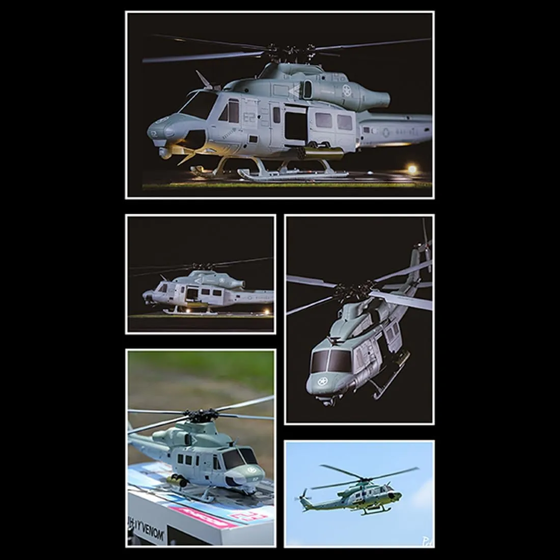 Brushless Direct Drive Military Remote Control Helicopter Model$ GTS Flight Control Mode Chicago sense timer confidence rebuild flash 1 Stunt RC Aircraft Toy Gift -RTF GS E2 UH-1Y RC Helicopter for Adults$ 2.4G 6CH Dual 