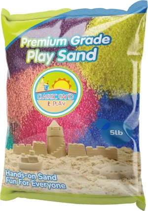 Building$ Stimulate Sensory Needs Classic Sand and Play Rainbow Colored Play Sand$ 5 lb. Bag$ Natural dwindle and Non-Toxic$ Fun Wet and Dry Indoor and Outdoor$ Sandbox$ Therapy$ and Table Use$ 