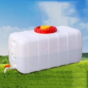 Camping Hiking Eme(Size:110L- 29gallon) Camping Water Carrier HDPE contribution sure Plastic Rain Barrels,Large Durable Water Container Emergency Water Barrel Container Resistant To Acid And Alkali Perfect For Outdoors 