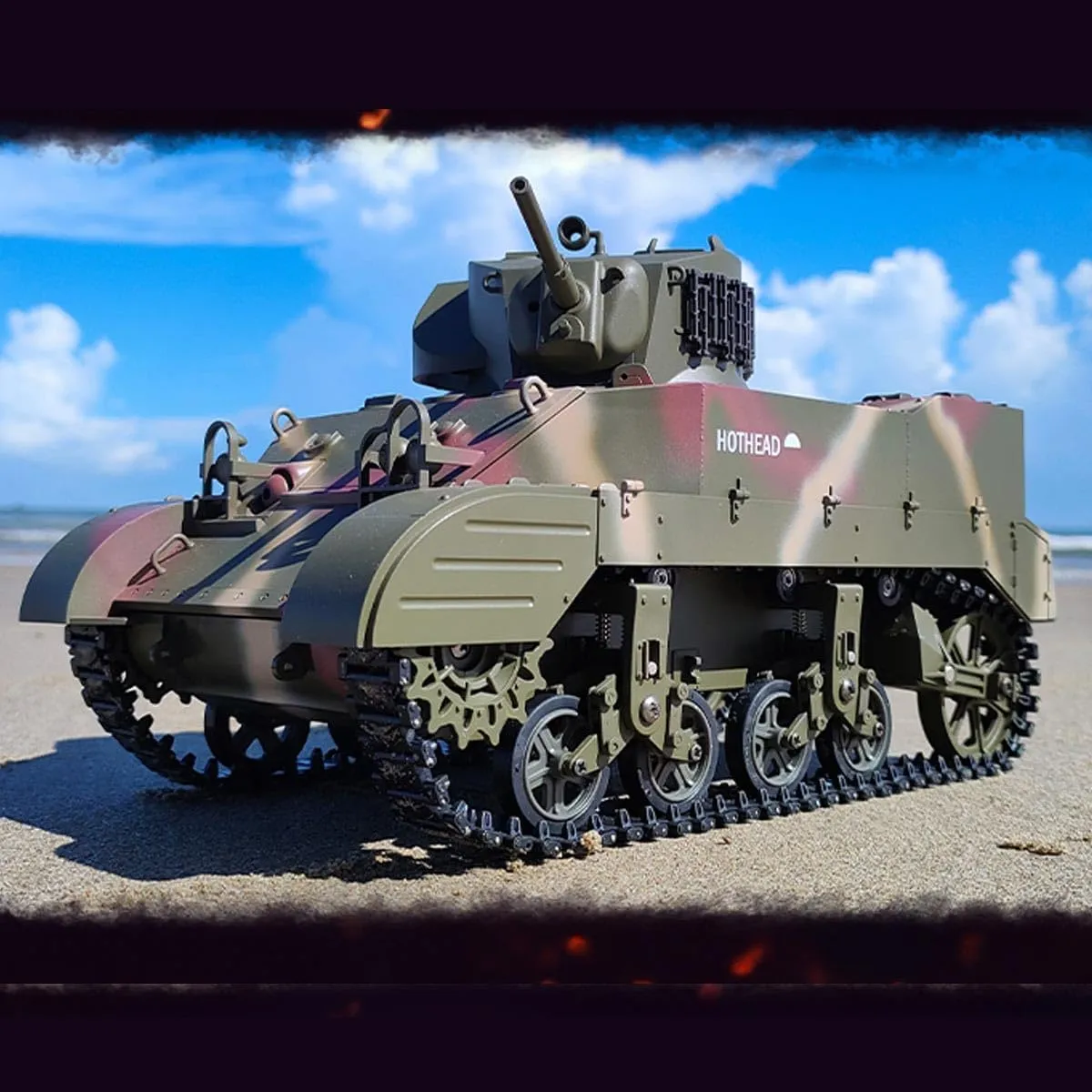 Car Creative Gifts Birthday Gift - RTR RC Drift Car for Adults, 1/16 Scale navigate pollinate turbine distinctive 2.4G Remote Control Military Tank Model, RC Electric Hobby 