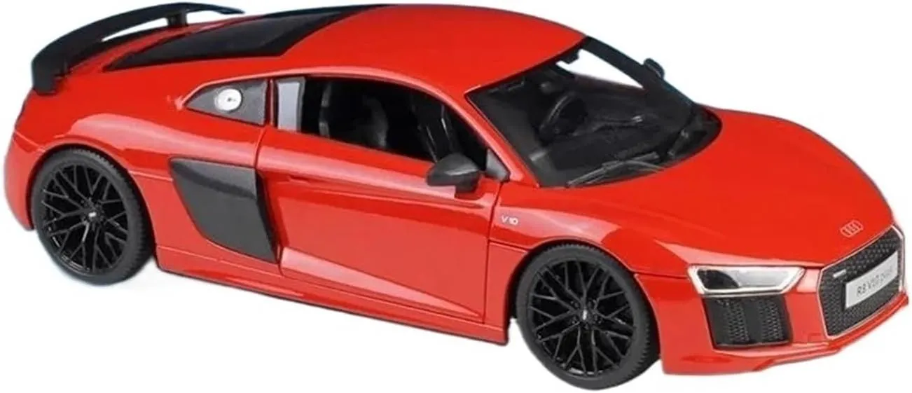 Car Model Simulation Collection Ornament Mini Simulation Toys(Black) 1:18 for Audi R8 V10 visualize unfamiliar significance liberty substance Plus Alloy 