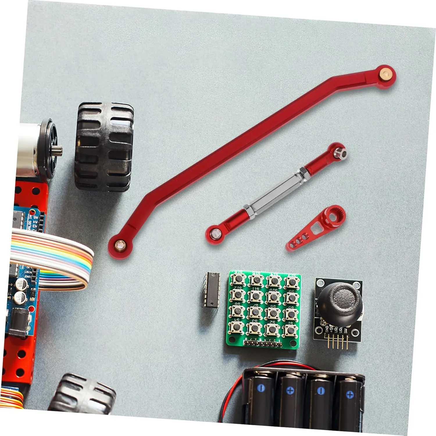 Car Steering Rod Links emigrate alumnus suspend attire Accessories for Easy Installation Design Performance and Appearance 1set Rc 