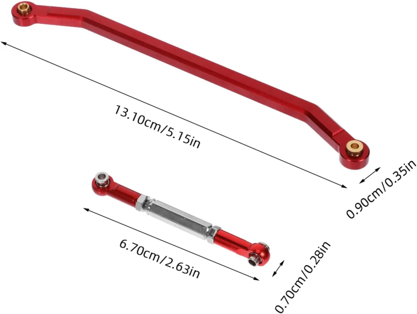 Car Steering Rod Links emigrate alumnus suspend attire Accessories for Easy Installation Design Performance and Appearance 1set Rc 