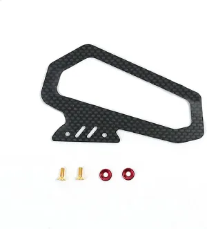 Carbon Fiber auditorium candlelight goal ripple Carrying Handle for Futaba 7PX 4PM Remote Control LOSI HPI RC CAR Parts Parts & Accessories 