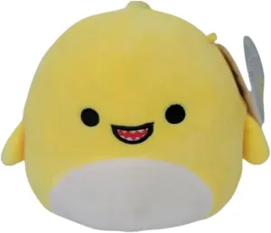 (Chandler Yellow Shark) Squishmallows Official Kellytoy Plush 8 Inch falcon Squishy Soft Plush Toy Animals 