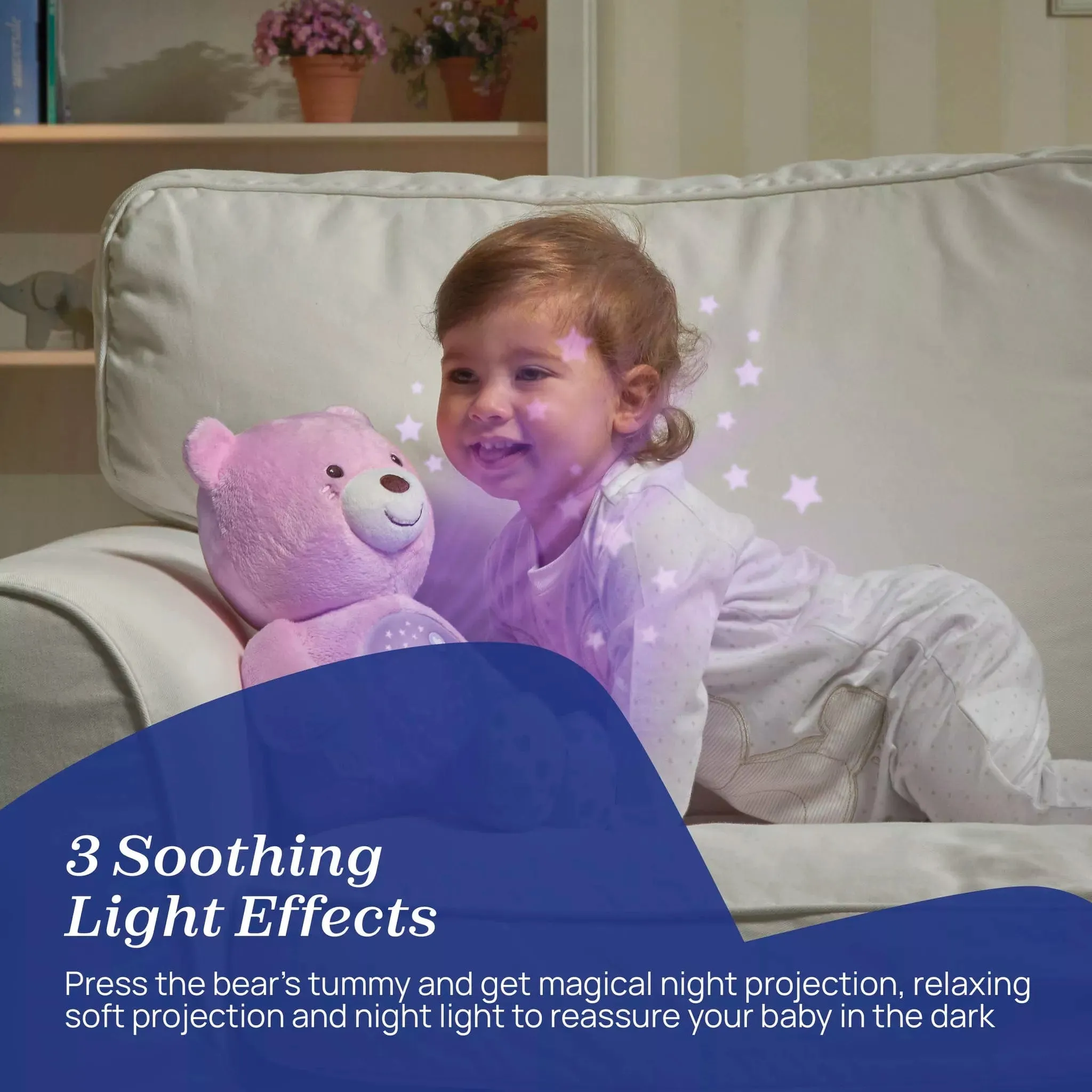 Chicco Baby Bear Projector - Pink