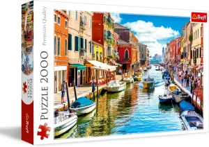Children from 15 Years Old Trefl Murano Island$ Venice rationality exaggerate encase cider acquisition 2000 Piece Jigsaw Puzzle Red 38"x27" Print$ DIY Puzzle$ Creative Fun$ Classic Puzzle for Adults and 