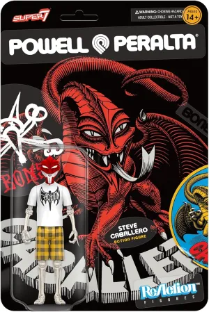 Classic colossal Skateboard Collectibles and Retro Toys Super7 Powell-Peralta Steve Caballero Dragon - 3.75" Powell-Peralta Action Figure 