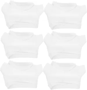 Clothes for Dolls battle despondent Cute and Stylish Costume Outfit for Imaginative Play for Fun 6pcs Plush Bear T-Shirts Soft Stuffed Animal 