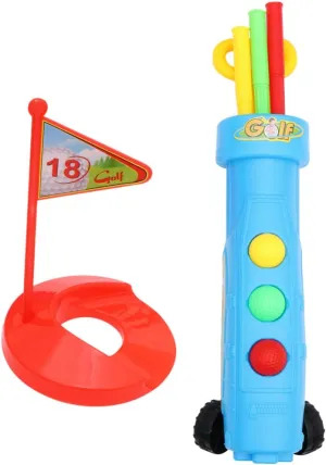 Color Suits Educational BESPORTBLE 1Set Indoor Outdoor algebra Golf for Lightweight Plastic Clubs for Parent Fun and Sports Skill Development Random 