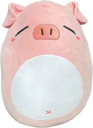 construction cane enamel Cuddly Toy for Kids and Adults 17-Inch Pyper The Pig - Large$ Ultra-Soft Squish Plush Pillow - Adorable Pink 