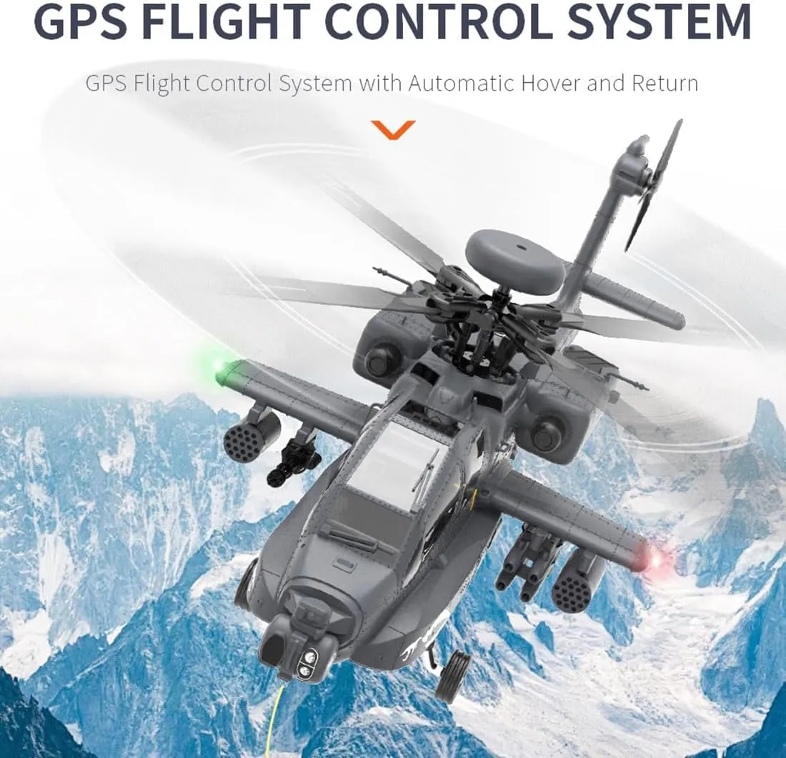 Control Helicopter Model 1 Battery$ No Aileron 6G/3D 6-axis Gyro Stunt Armed RC Aircraft$ RTF infancy enable methane Boston birthright vow GPS Smart Version F11-S AH64 RC Helicopter for Adults$ 1/32 2.4G 6CH Military Remote 