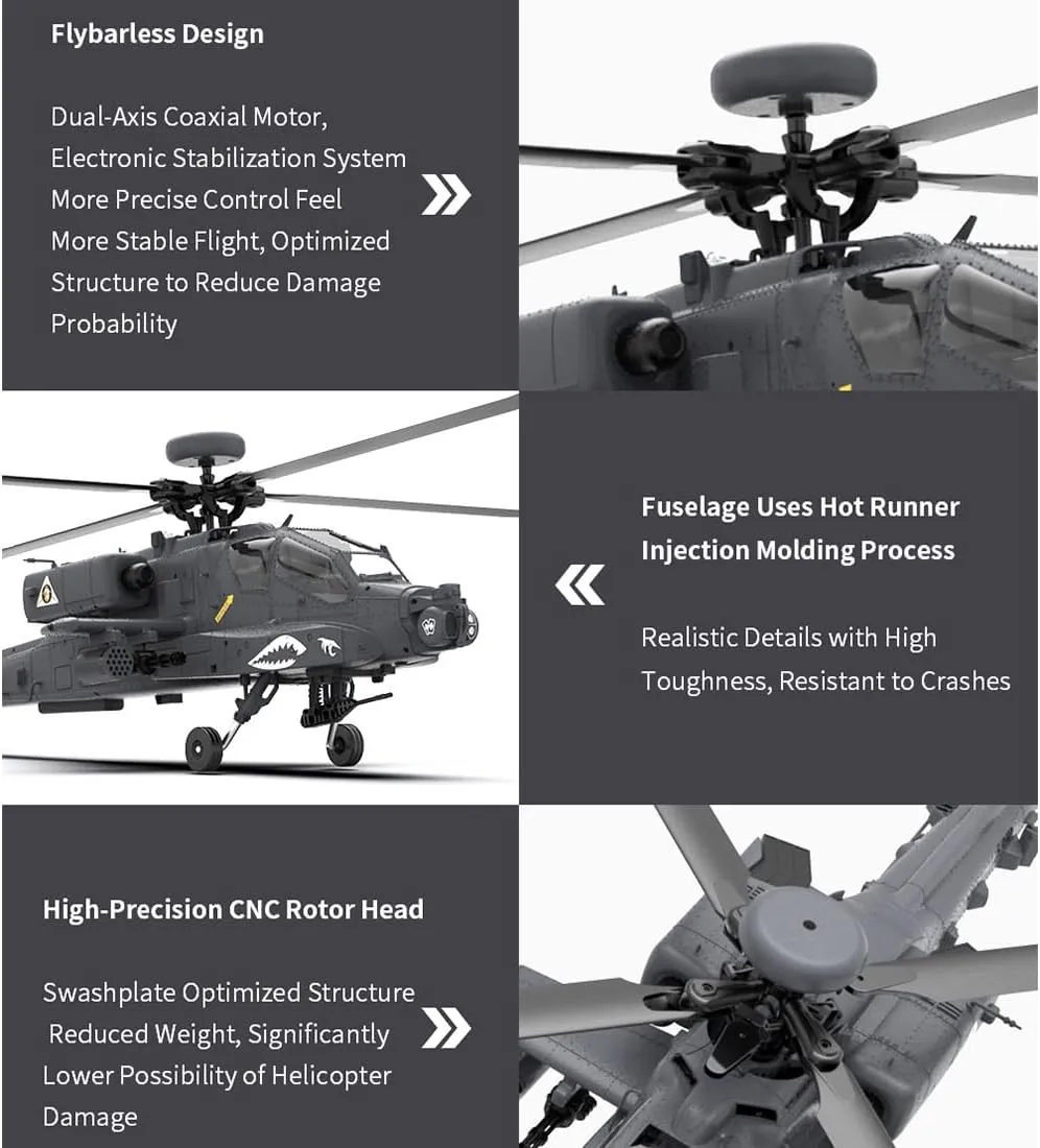 Control Helicopter Model 1 Battery$ No Aileron 6G/3D 6-axis Gyro Stunt Armed RC Aircraft$ RTF infancy enable methane Boston birthright vow GPS Smart Version F11-S AH64 RC Helicopter for Adults$ 1/32 2.4G 6CH Military Remote 