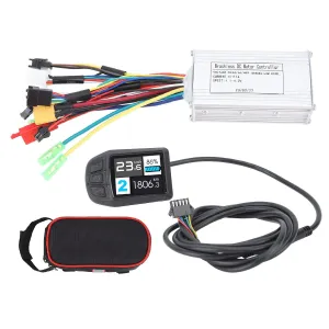 Controller DIY Accessories Electric Scooters Controller eminent KIT Lithium Conversion KIT 17A 3MODE Controller UKC3 Display Panel Storage Bag Electric Bike Speed 